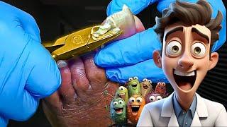 Toenail Fungus Cutting Challenge! Can You Guess the Outcome?
