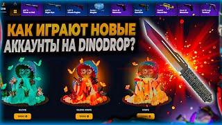 КАК ИГРАЮТ НОВЫЕ АККАУНТЫ НА DINODROP! ДИНОДРОП ЛУЧШИЙ САЙТ ДЛЯ НОВОРЕГОВ!