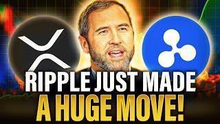 Ripple Just Made A HUGE MOVE | XRP Holders This Is IMPORTANT