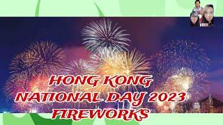 HONG KONG 74TH NATIONAL DAY 2023 FIREWORKS |Hazeljhon Adventures