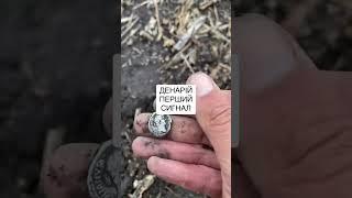 ТОП ЗНАХІДКА! Римський срібний денарій! #metaldetecting #metaldetector #денарій #coin #знахідки