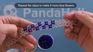 PandaHall DIY - bracelet manifique avec perles en verre