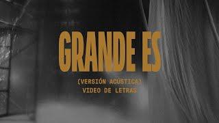 Grande Es | Video Oficial Con Letras | Elevation Español