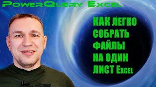 Как быстро загружать данные из файлов Excel xls при помощи Power Query без единого макроса