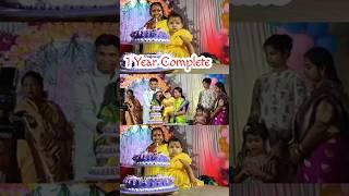 SANVI'S 1 YEAR COMPLETE  #sanvi #viralvideo #shorts #beti