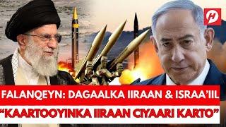 KAARTADA UGU DAMBEYSAY EE IIRAAN CIYAARAYSO + NIYADA XUMADA NITENYAHU + TRUMP & RUUSHKA - FALANQEYN
