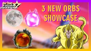 3 NEW ORBS SHOWCASE [MOON, ROSE, LIMITATION] || All Star Tower Defense - ROBLOX