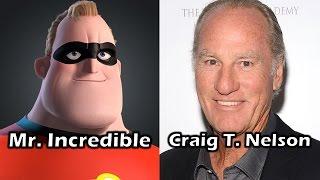 Characters and Voice Actors - The Incredibles