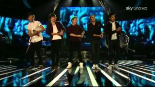 One Direction - Live while we're young a X Factor 2012  in anteprima mondiale