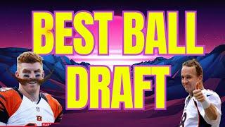 LIVE Fantasy Football Draft | Underdog NFL Best Ball Tournament & Strategy 2024