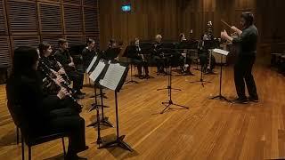 Elena Kats-Chernin - 'Pink Breasted Robin' (Sydney Conservatorium Clarinet Ensemble)