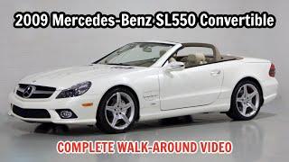 NEW ARRIVAL - 2009 Mercedes-Benz SL550 Roadster in Diamond White - SERVICED and GORGEOUS!