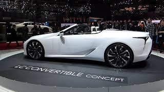 Lexus LC Convertible Concept 2019| MeGoElectric DE