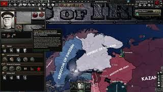 Ivan Konev loses his marbles and unites Russia Hoi4 TWR