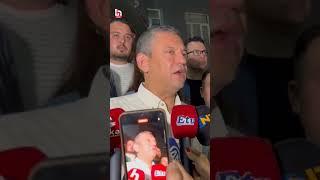 CHP Genel Başkanı Özgür Özel, Ferdi Zeyrek’in tedavi gördüğü hastanenin önünde açıklama yaptı!