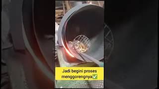 INDONESIAN TYPICAL GOTENG SAND CRACKERS FACTORY