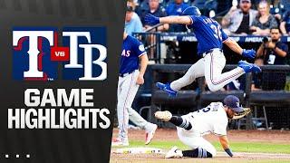 Rangers vs. Rays Game Highlights (6/4/25) | MLB Highlights