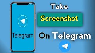 How to take screenshot in telegram