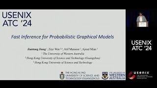 USENIX ATC '24 - Fast Inference for Probabilistic Graphical Models