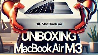 Распаковка MacBook 15 AIR M3 на 1 Терабайт. Доставка 2 недели из Китая в Германию