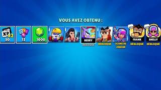 PACK OPENING BRAWL STARS de 4000 GEMMES et 200 MEGA BOITE !!!