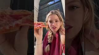 what i EAT in NYC CHEAP trying best pizza