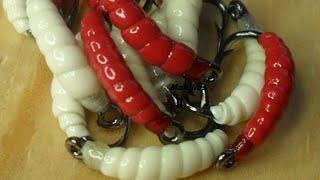 Fly Tying a Red Maggot by Mak