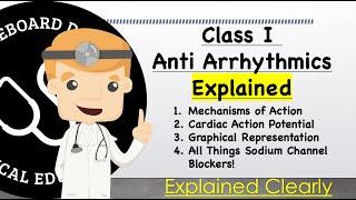 The Sodium Channel Blockers Basics - Class I Anti-arrrhythmic Drugs | Clinical Medicine