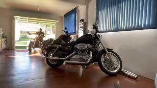 Saindo com a Harley Davidson Fatboy - 1600cc - 2007