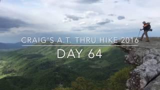 Craig's Appalachian Trail Thru Hike 2016: Day 64