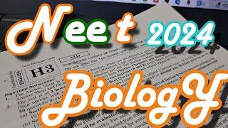 NEET 2024 Full Biology All 100 questions answered with NCERT proof #neet