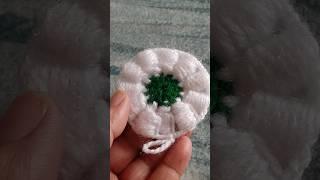 perfect stich crochet flower  #sakhisaheli115 #crochetpatterns #handspunyarn #unithreads#amigurumi