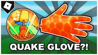 Slap Battles - How to get QUAKE GLOVE + "BLASTING OFF AGAIN" BADGE?! [ROBLOX]