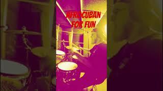 Afro-Cuban Groove On Drums