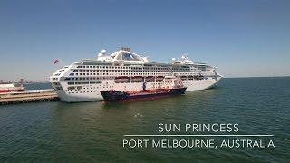 Our World by Drone in 4K - Sun Princess Cruise Ship