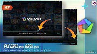 How To Fix MEmu Emulator 59% Stuck & 99% Stuck Problem.