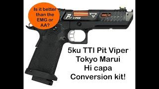 5ku TTI Pit Viper hi capa conversion kit! Let’s build it! Better than emg? #airsoft #2011 #pitviper