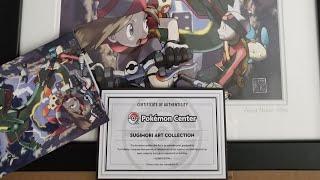 Pokemon Center Ken Sugimori Art Collection Rayquaza Imperial Wrath