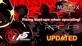 [Tutorial] Fixing Persona 5 upscaling in RPCS3! NEW, updated!