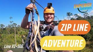Zip Line Adventure at Empower Adventures Tampa Bay