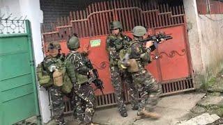 Light Reaction Regiment (LRR) in close combat against DIWM fighters in Marawi