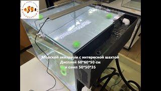 Морской аквариум с интересной шахтой. Проверяем гидравлику.