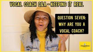 Vocal Coach Q&A: You Asked, I Answered Let's Talk...