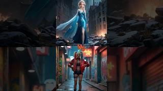 Elsa Frozen, Spider-Man and Ironman VS Joker, Harley Quenn and Hulk #spiderman #frozen #hulk