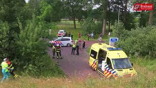 (VIDEO) 09-06-2018 Dodelijk ongeval op A59 bij Made, twee auto’s schieten van de snelweg af