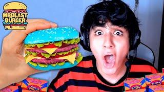 PROBÉ TODAS LAS HAMBURGUESAS DE MRBEAST