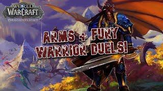 Dragonflight Alpha! Arms and Fury Warrior PvP! Dueling @Tylerbo111 WoW DF 10.0