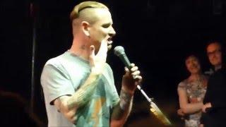 Corey Taylor - Intro speech (very comical) and Q&A - live @ KOKO Camden,  London 8.5.16