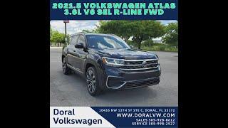 2021 Volkswagen Atlas 3.6 L V6 SEL R-Line FWD