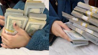 ASMR Money Manifest 2022 | Counting $100K dollars in CASH MONEY *no talking*